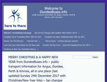 Tablet Screenshot of dundeebuses.info